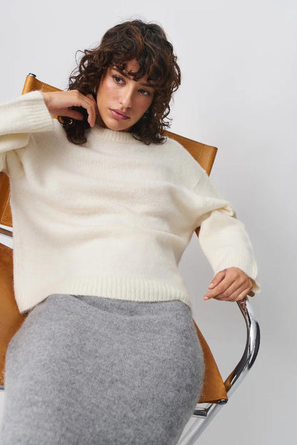  verfijnde, oversized pullover van Vanista
