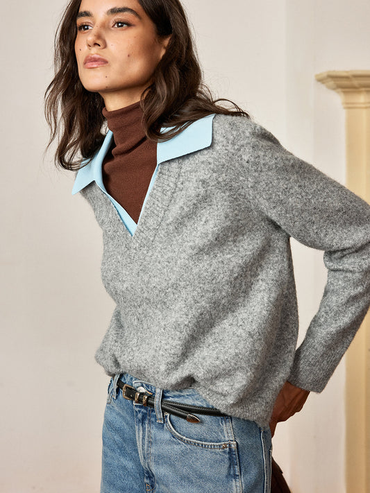 Vanista: een stijlvolle, geraffineerde wolmix sweater