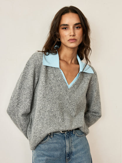 Vanista: een stijlvolle, geraffineerde wolmix sweater